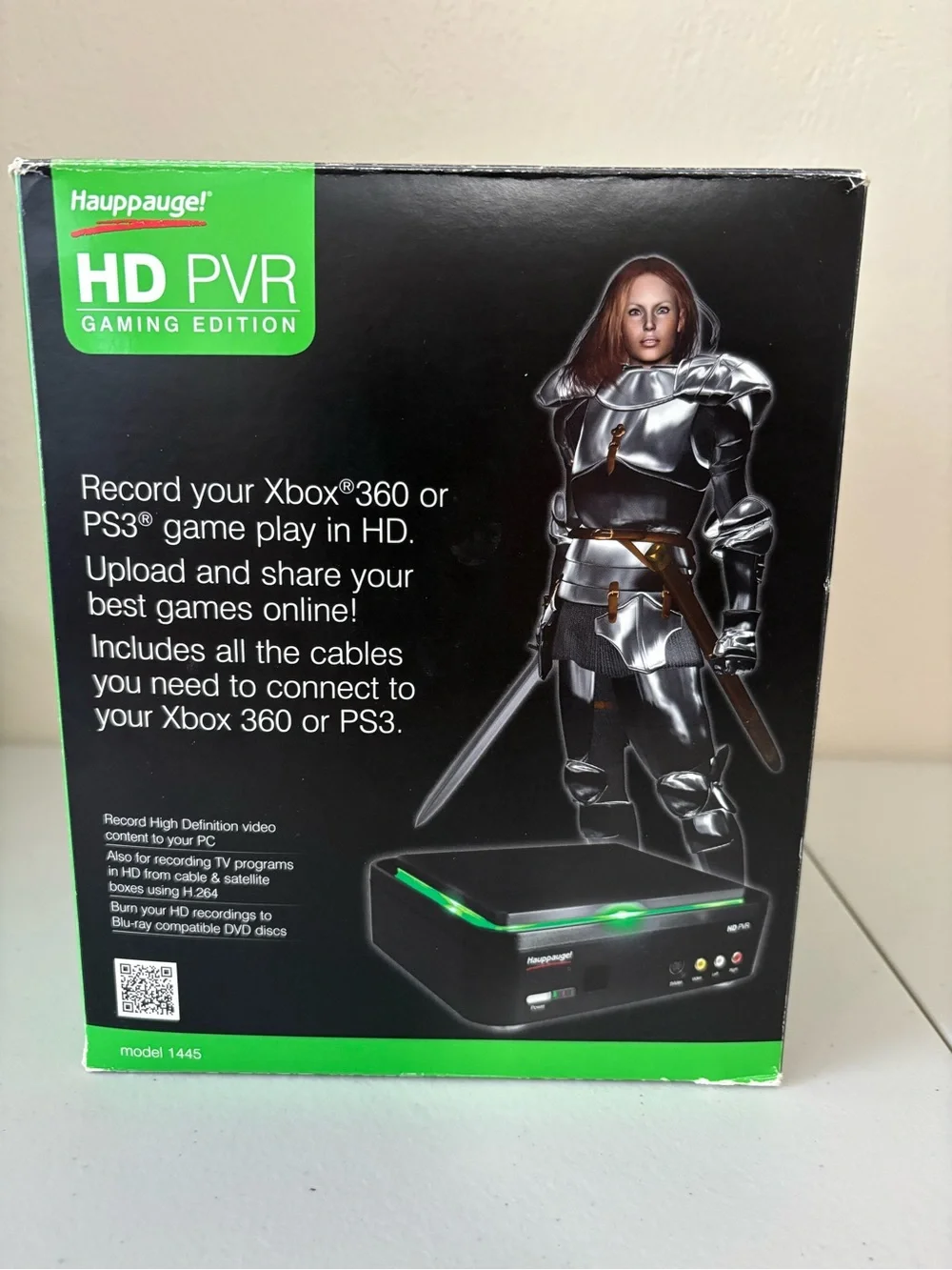HD PVR Gaming Edition Capture Device - Black with Green Accents
